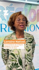 Lorraine Nativel - Vice présidente de la Région & Frédéric Sautron - Sous-préfet en charge de la cohésion sociale