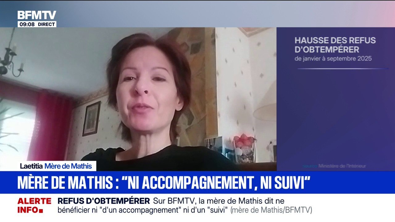 Refus d'obtempérer à Lille: "J'ai la haine parce qu'il a ôté la vie à un adolescent qui était rayonnant", confie la mère de Mathis