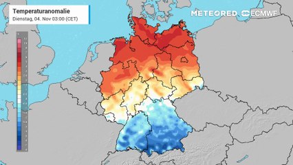 Deutschland "glüht" in den ersten Novembertagen - für die Jahreszeit ist es deutlich zu warm!