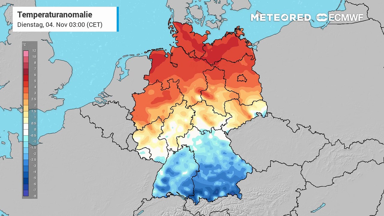 Deutschland 'glüht' in den ersten Novembertagen - für die Jahreszeit ist es deutlich zu warm!