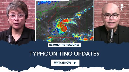 Typhoon Tino updates