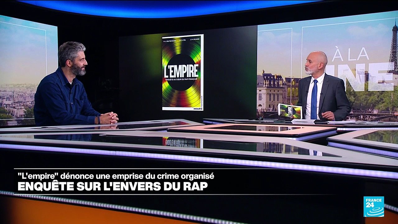 Simon Piel, co-auteur de "L'empire, enquête au coeur du rap français"