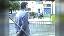 Johnny Hallyday - Répétition sous chapiteau au stade Danton (Levallois, septembre 1984) avec Patrick Balkany