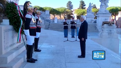 Mattarella e Meloni all'Altare della Patria: la cerimonia per la festa delle Forze Armate