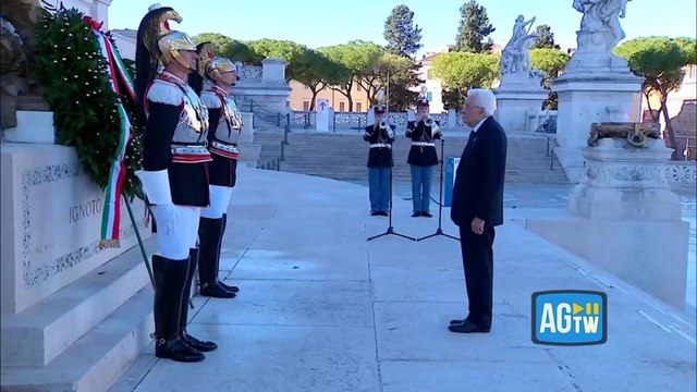 Mattarella e Meloni all'Altare della Patria: la cerimonia per la festa delle Forze Armate