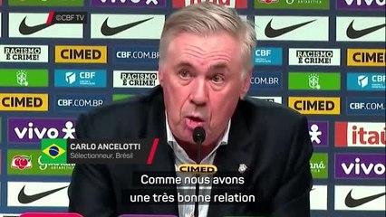 Brésil - Ancelotti réagit à l’affaire Xabi/Vinícius : “C'est réglé, il n’y a plus rien à ajouter”