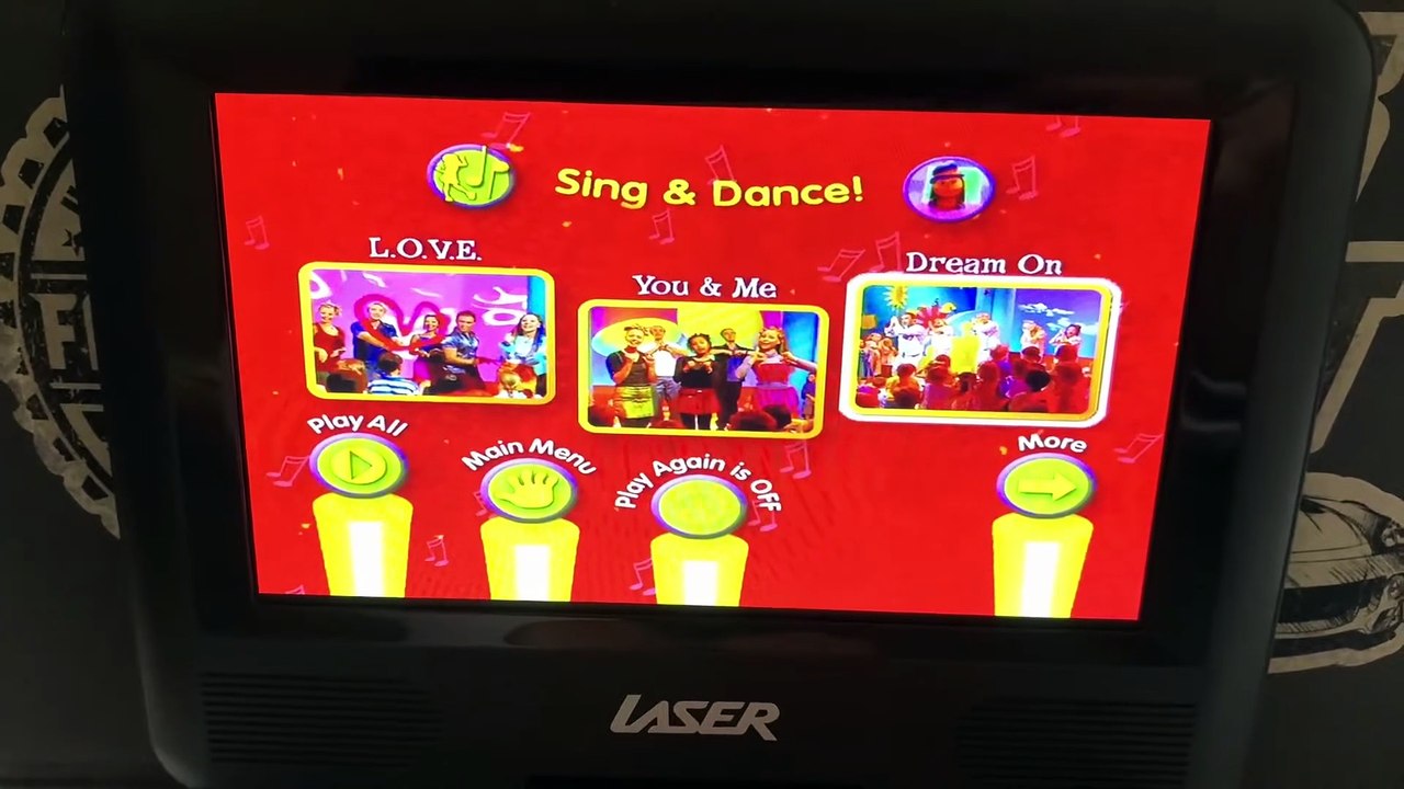 Hi-5 Dance Hits Volume 1 2005 DVD Menu Walkthrough Australia