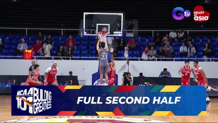 FULL SECOND HALF - LPU Pirates vs San Beda Red Lions | NCAA Season 101