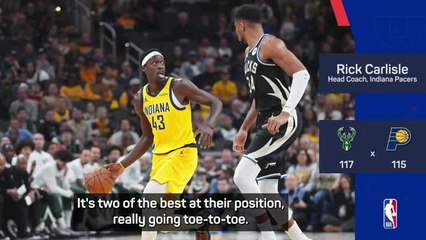 'Two of the best, going toe-to-toe' - Carlisle on Siakam v Antetokounmpo battle