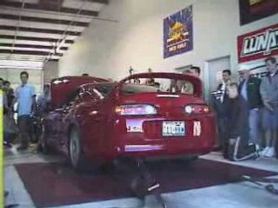 Car - Toyota Supra Turbo - 874 RWHP Supra Dyno