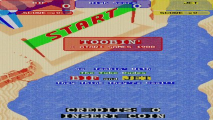 Toobin' 1988 (Arcade) Full Gameplay