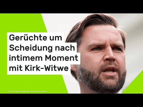 J.D. Vance: Gerüchte um Scheidung nach intimem Moment mit Kirk-Witwe Erika