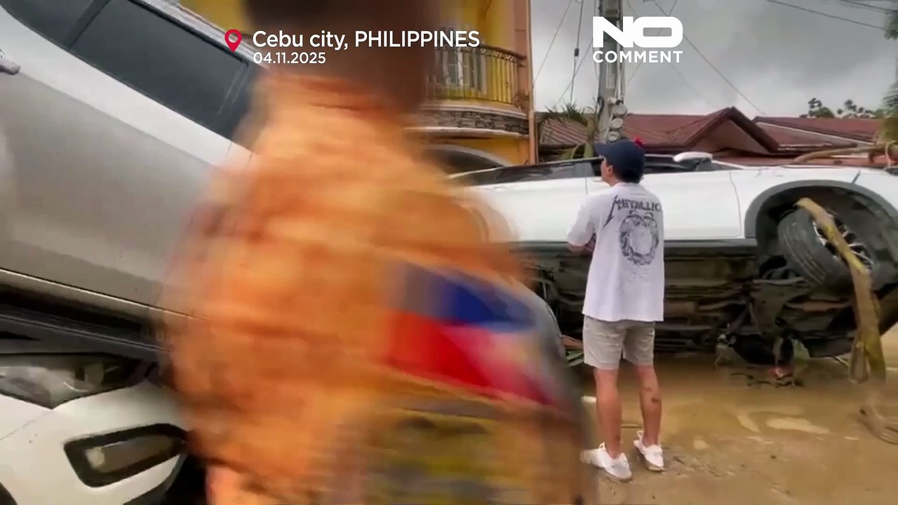 Taifun Kalmaegi tötet zwei Menschen, vertreibt Tausende auf den Philippinen