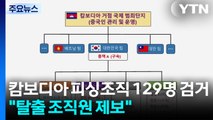 캄보디아 거점 피싱조직 129명 검거...
