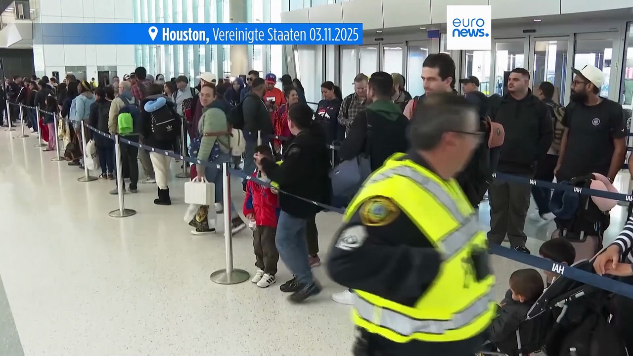 Shutdown in den USA führt zu Chaos und Verspätungen an den Flughäfen