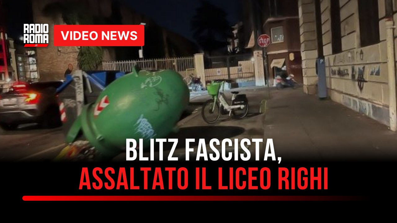 Blitz fascista, assaltato il liceo Righi