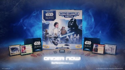 Star Wars Unlimited Official Intro Battle Hoth Release Trailer