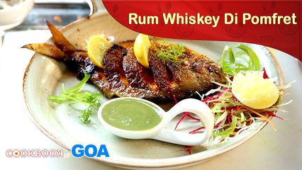Rum Whisky Di Pomfret | Fish Fry With Whisky And Rum | Goa Cookbook | Novotel Goa Resort and Spa