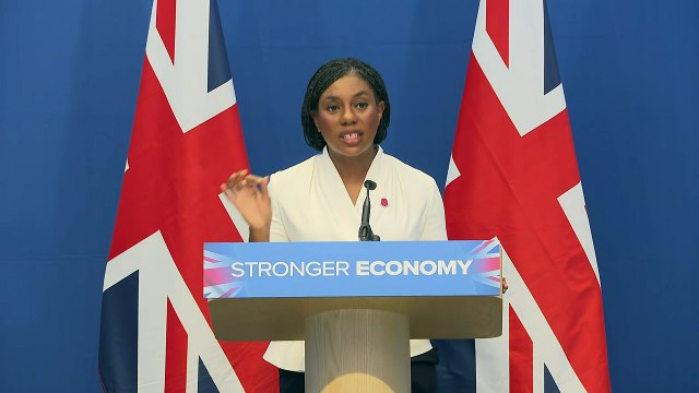 Badenoch: Reeves' speech was one long waffle-bomb