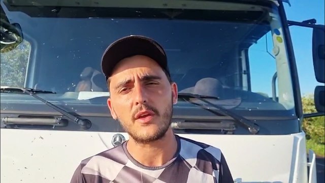 Caminhoneiro relata manobra para evitar colisão frontal na BR-369 entre Cascavel e Corbélia