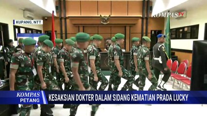 Dokter Bongkar Kondisi Luka Prada Lucky: Memar Benda Tumpul di Dada hingga Paha | KOMPAS PETANG