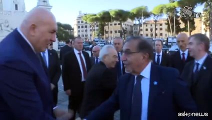 Celebrazioni 4 novembre, vertici Stato e premier all'altare della Patria