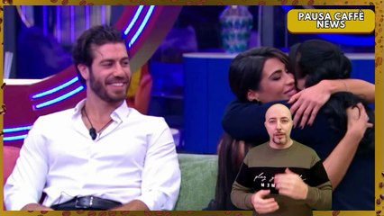 GF, sorpresa per Rasha Younes entra la mamma Basima per salutare Omer