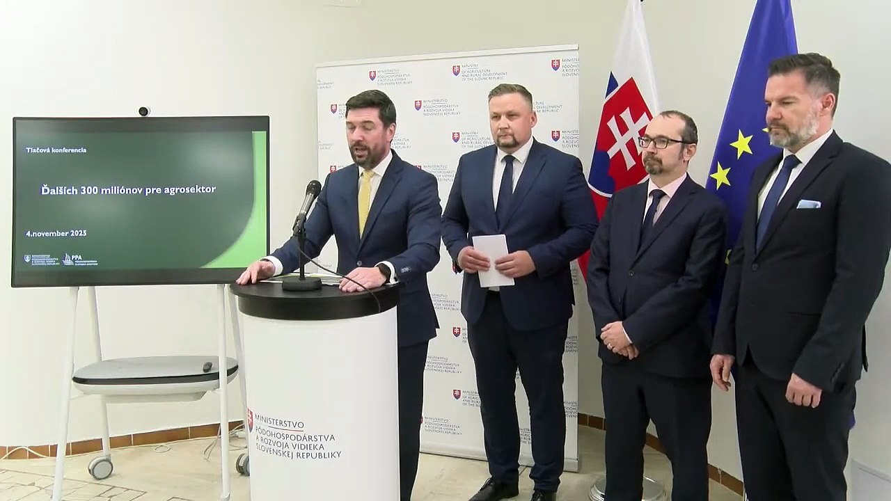 ZÁZNAM: R. Takáč: PPA vyplatí poľnohospodárom do 28. 11. preddavky vo výške 300 mil. eur