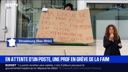 "Cinq ans d'études et on ne peut pas exercer": une professeure des écoles en grève de la faim pour dénoncer son maintien en liste complémentaire