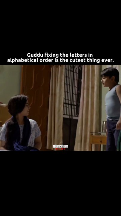 When Guddu quietly puts the world back in order, one alphabet at a time. Pure sibling magic. 💕  #glamsham #secret superstar #guddu #siblings #cute moment #heartwarming #family love #innocence  glamsham, secret superstar, guddu, siblings, cute moment, hea