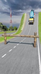 Realistic BeamNG Drive car crash physics. Watch in