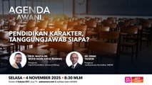 Agenda AWANI: Pendidikan karakter, Tanggungjawab siapa ?