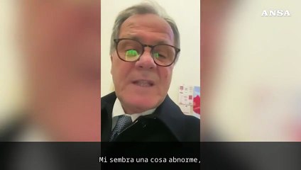 Romano: "Non ho ricevuto alcuna notifica, ormai il danno e' fatto"