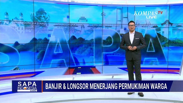 Hujan Deras Picu Longsor dan Banjir di Sukabumi, Rumah Warga Roboh dan Jembatan Antardesa Terputus