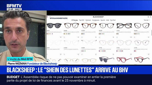 Qu'est-ce qui justifie qu'en France on puisse payer une paire de lunettes 450 euros ? Rien , estime Pierre Wizman, fondateur de Blacksheep, marque low-cost de lunettes