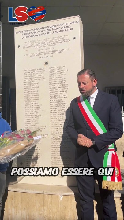 Mugnano (NA) - Sarnataro:   🇮🇹 Giornata dell’unità Nazionale e Giornata delle Forze Armate (04.11.25)