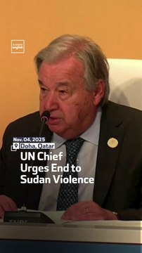 UN Chief Urges End To Sudan Violence