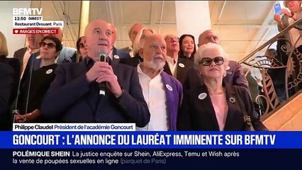 Le Prix Goncourt 2025, le plus illustre des prix littéraires français, a été décerné ce midi à Laurent Mauvignier pour son livre "La maison vide"