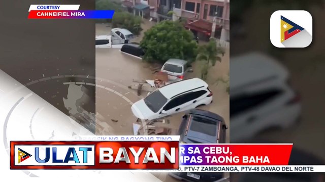 Iba't ibang lugar sa Visayas lalo na ang Cebu, matinding sinalanta ng Bagyong #TinoPH | ulat ni Gab Villegas