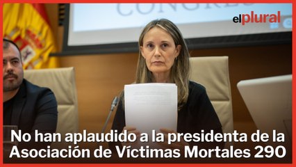 PP y Vox, los únicos partidos que no aplauden el discurso de Rosa Álvarez, víctima de la DANA