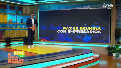 RODRIGO PAZ SE REUNIRA CON EMPRESARIOS