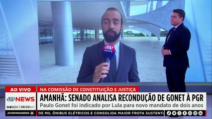 Senado analisa recondução de Paulo Gonet à PGR