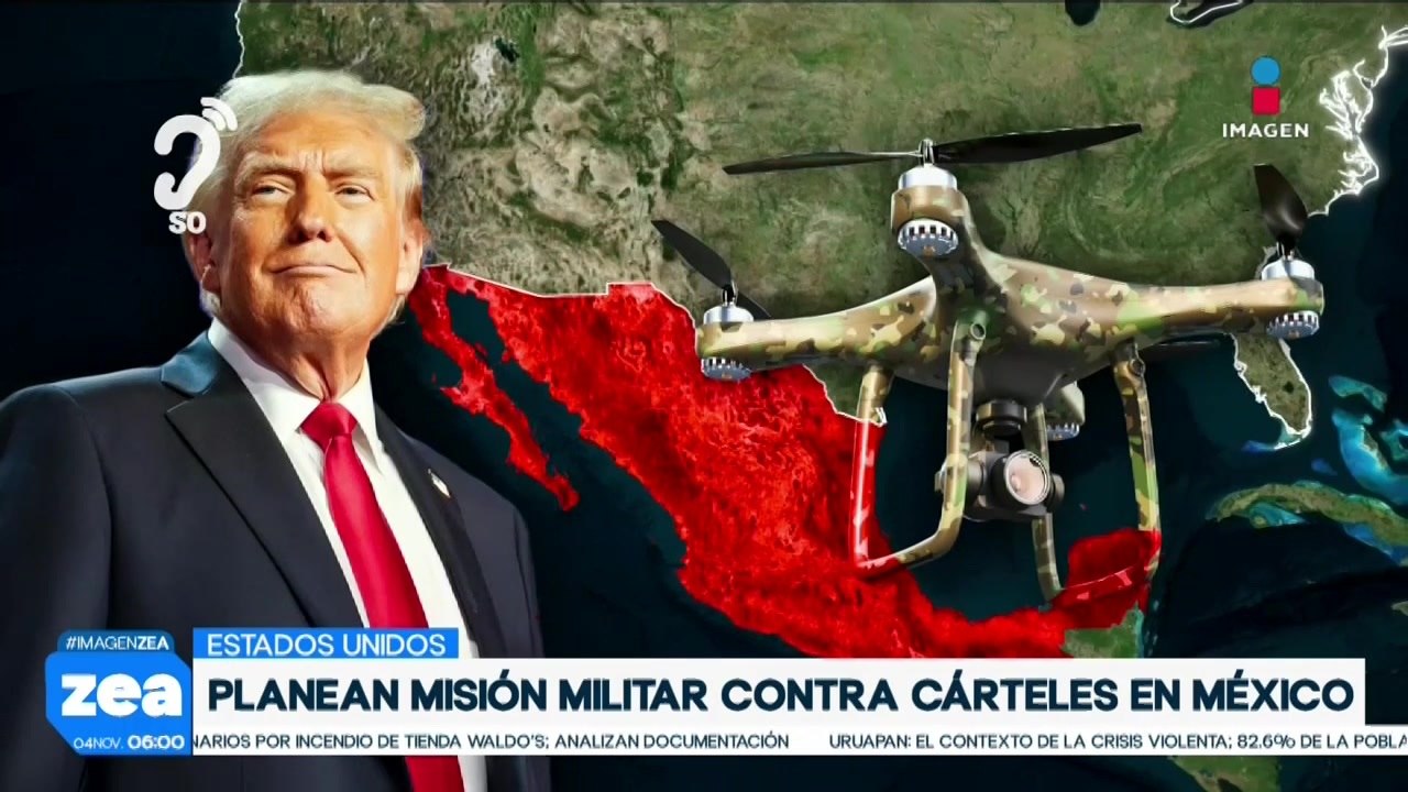 Donald Trump planea misión militar para derrotar a los cárteles mexicanos