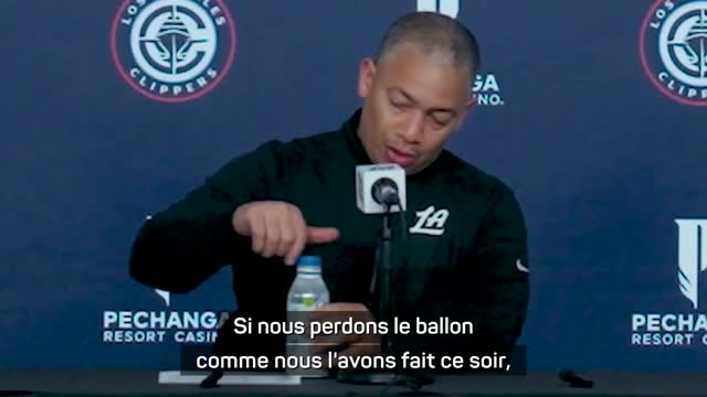 Clippers - Lue regrette les nombreuses pertes de balle après la défaite contre Miami