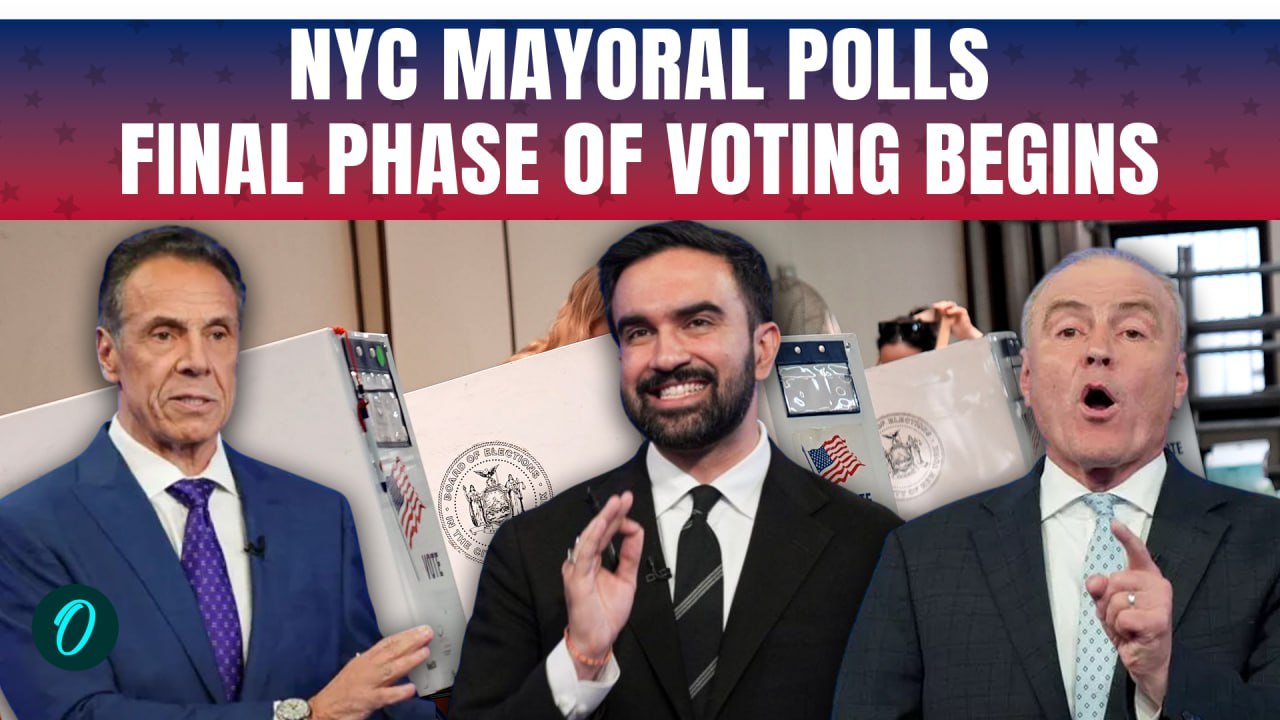 NYC Mayoral Elections | Polling begins on the FINAL Day in New York | Mamdani or Cuomo or Sliwa?