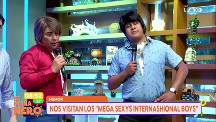 ¿Te suenan? Los ‘Mega Sexy Internashional Boys' cantaron en "El Mañanero"