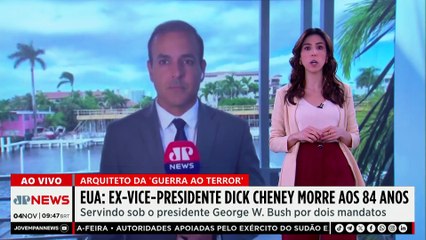 Dick Cheney, ex-vice-presidente dos EUA, morre aos 84 anos