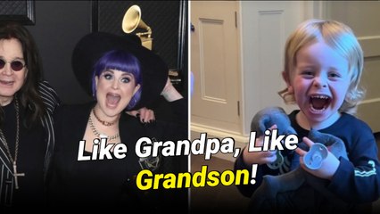 Kelly Osbourne’s Son Bites Head Off of Stuffed Bat Like Late Grandpa Ozzy in Cute Tribute