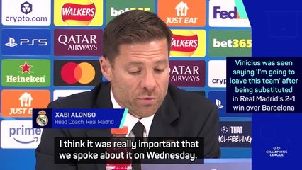 Real Madrid have 'closed the chapter' on Vini Jr's incident at El Clasico