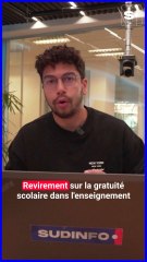 La fédération Wallonie Bruxelles fait marche arrière et maintien la gratuité scolaire pour tous